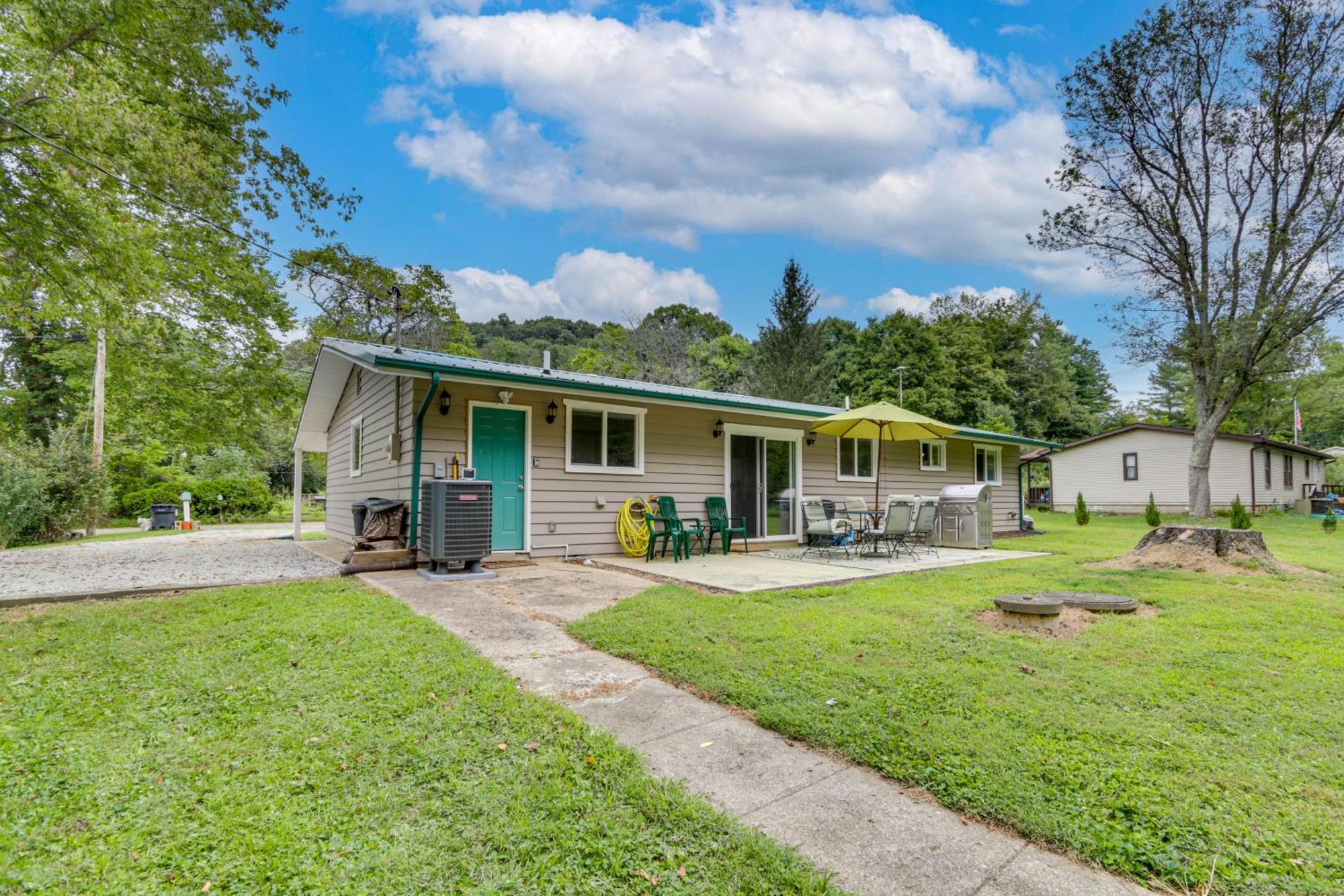 Cottage With Yard And Grill About 21 Mi To Hocking Hills! Nelsonville エクステリア 写真